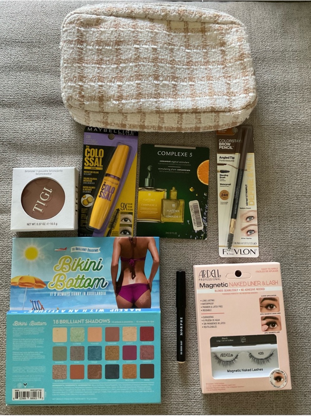 Face & Eyes BUNDLE / MSRP ~$70 (TIGI, Morphe, Rude, and more…)